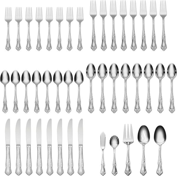 Oneida Azalea 45-Piece Flatware Set, Service for 8 - Image 2